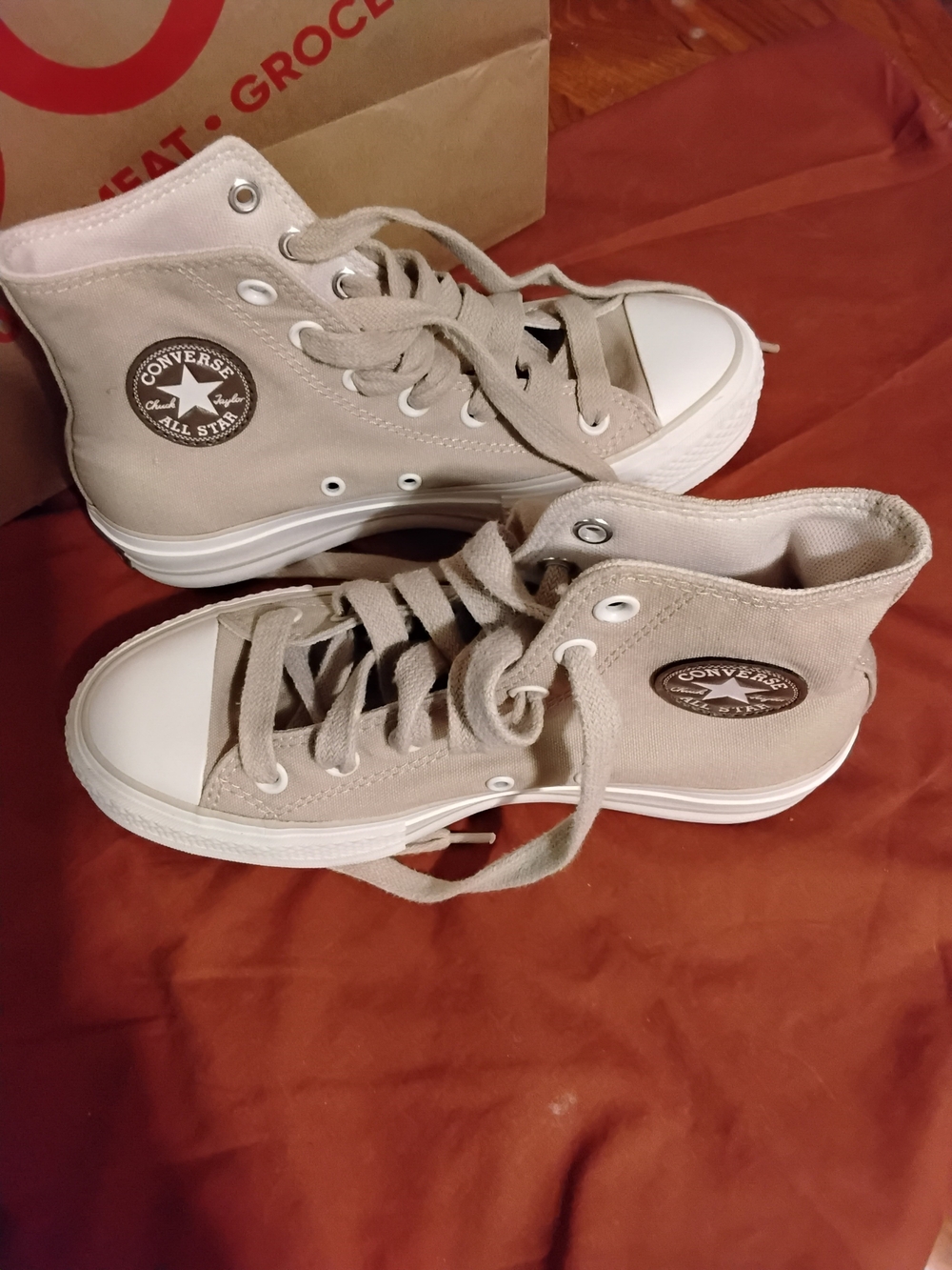 Converse Chuck Taylor All Star High Top Sneakers - Taupe